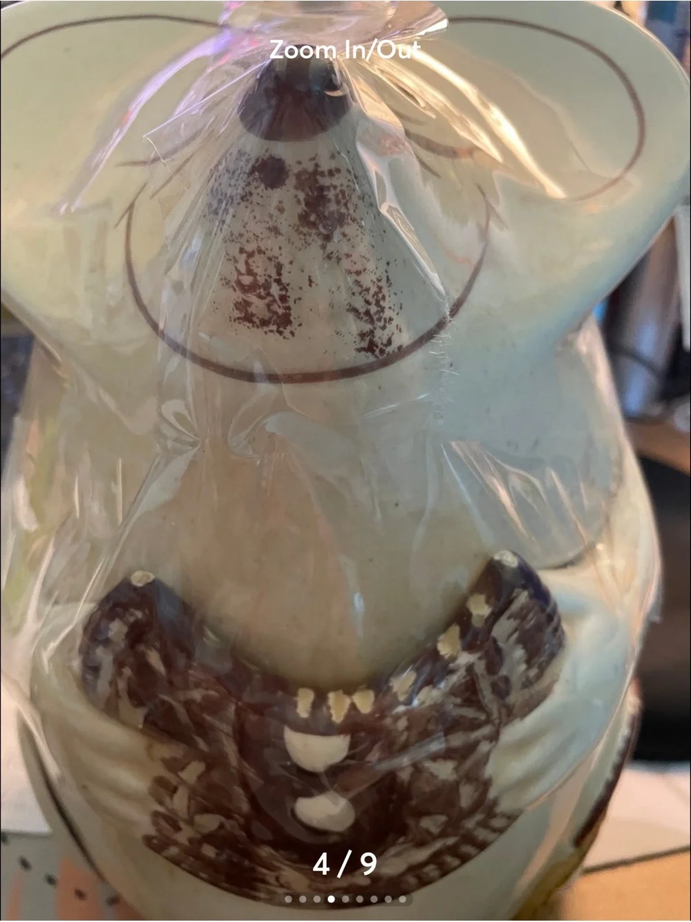 Mouse Cookie Jar Whimsical Vintage N.S. Gustin Ceramic